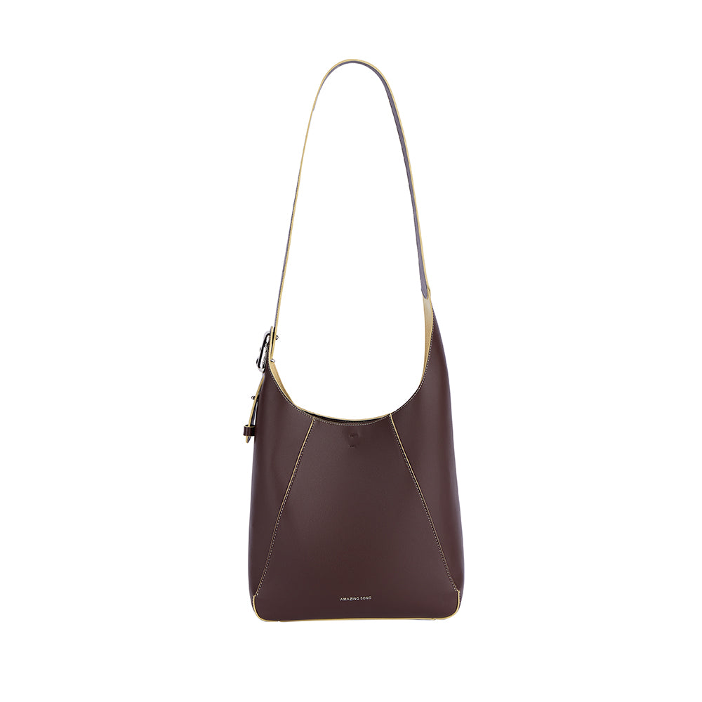 Flat Bucket Bag - Large