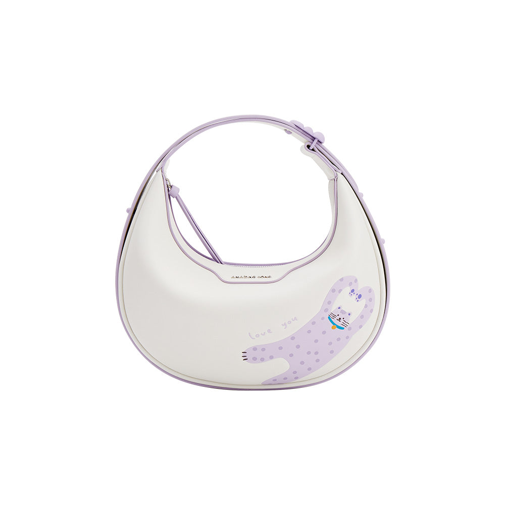 Co-Branded Half Moon Bag