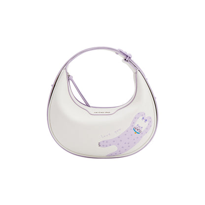 Co-Branded Half Moon Bag