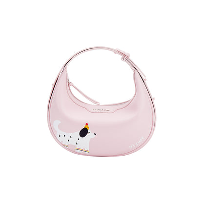 Co-Branded Half Moon Bag