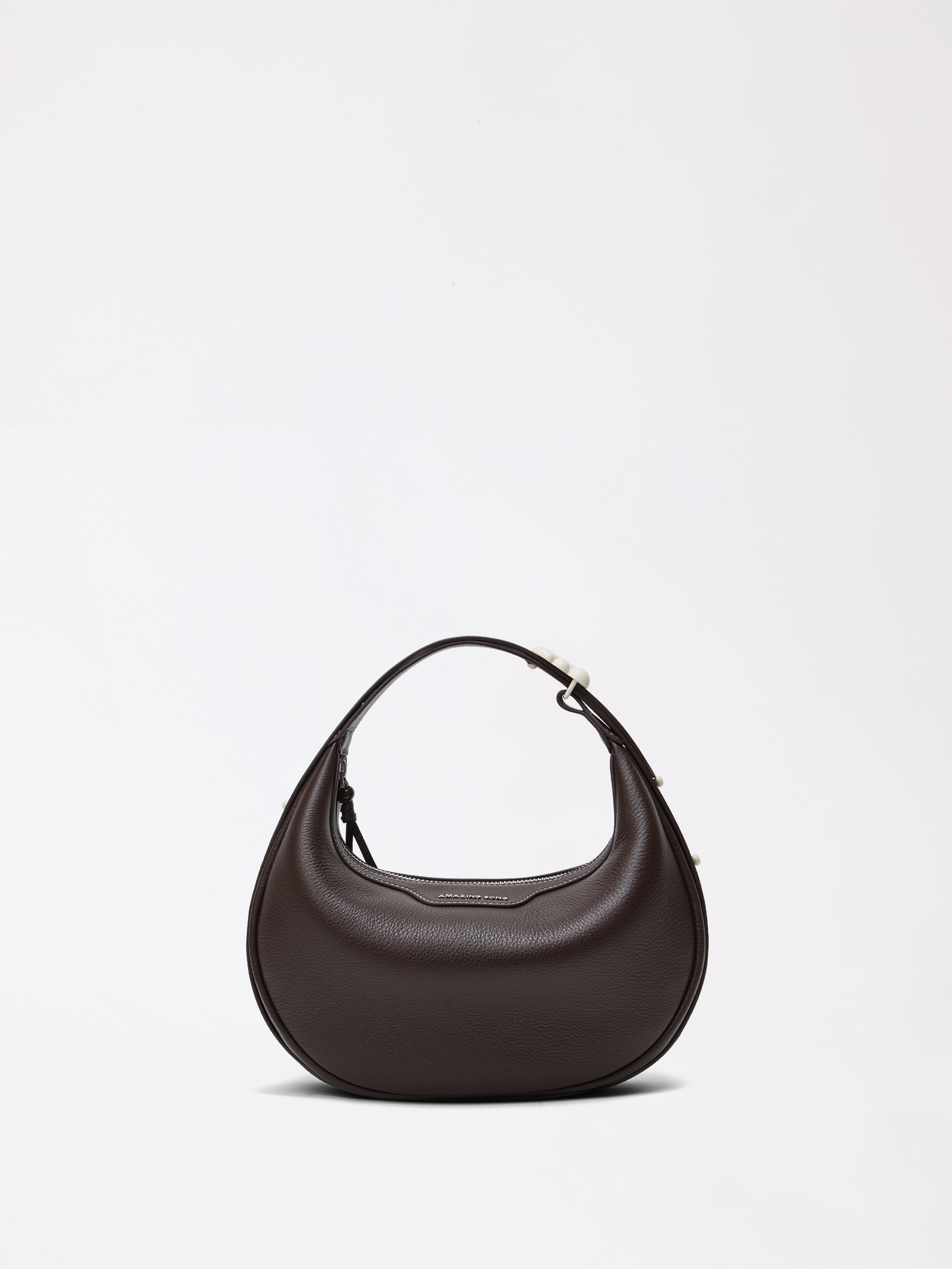 Half Moon Bag - Small - Top-Grain Leather AMAZING SONG