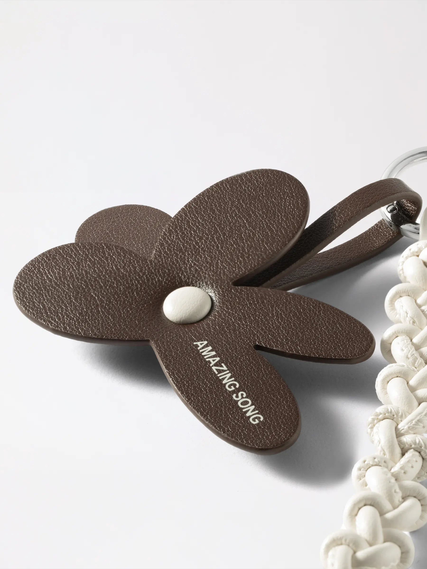 Knot-tied Flower Charm