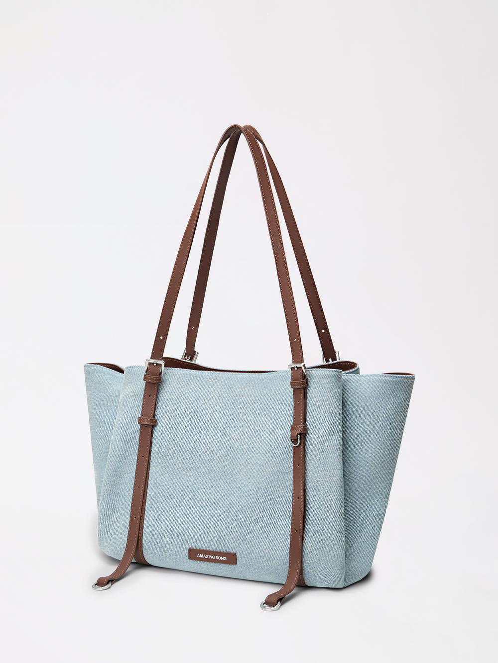 Donut Tote Bag - Denim/Canvas AMAZING SONG