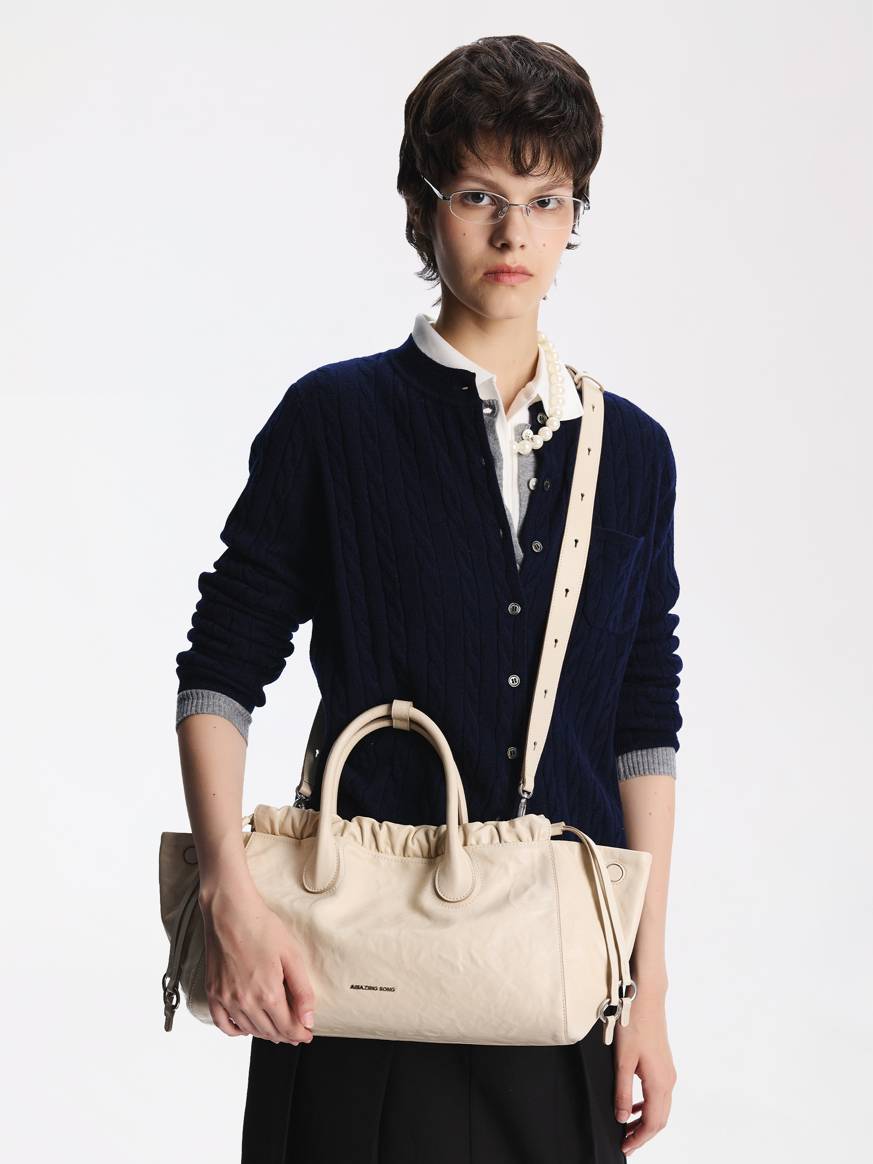 Cloud Hobo Bag - Handheld/Crossbody Large AMAZING SONG