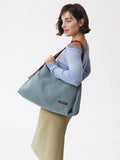 Berry Denim Tote