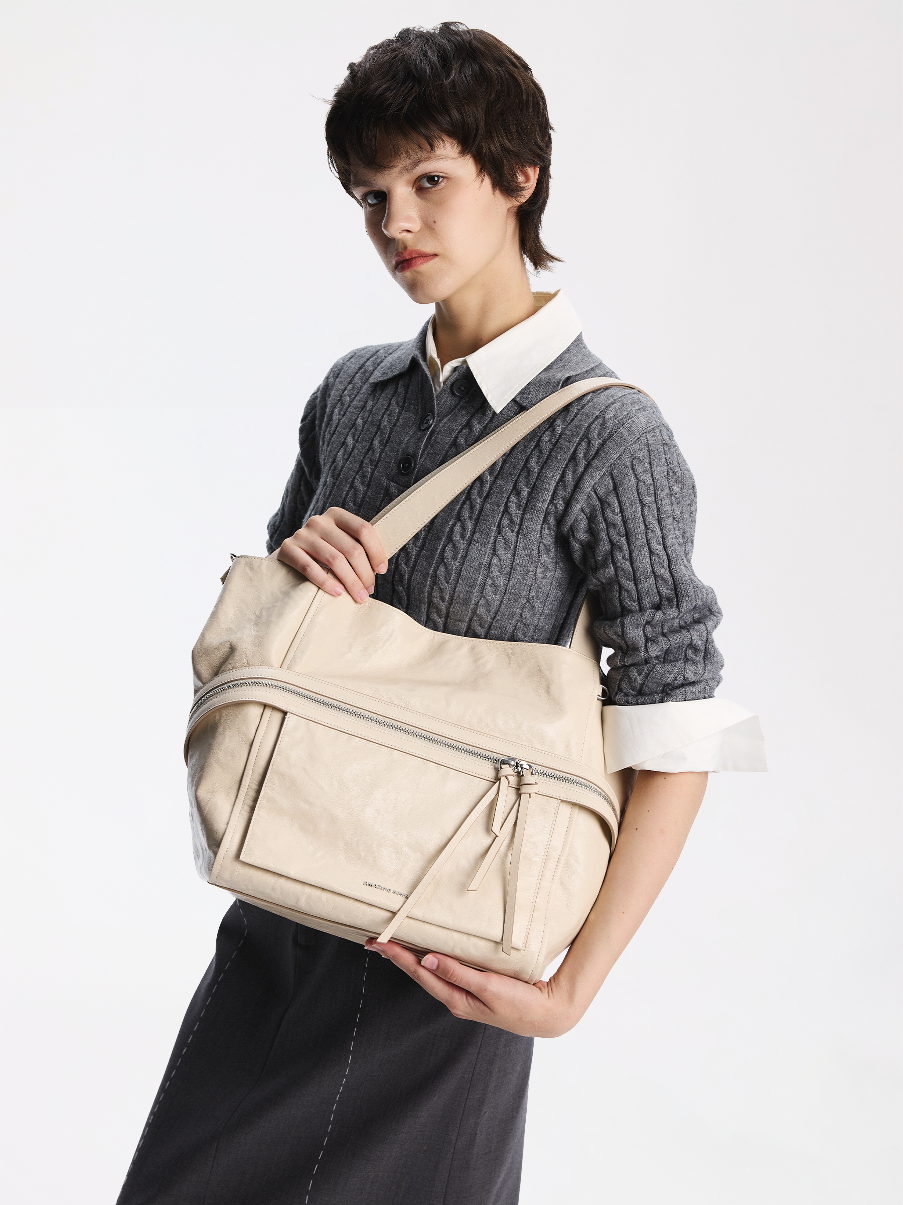 Cheese Roll Tote Bag AMAZING SONG