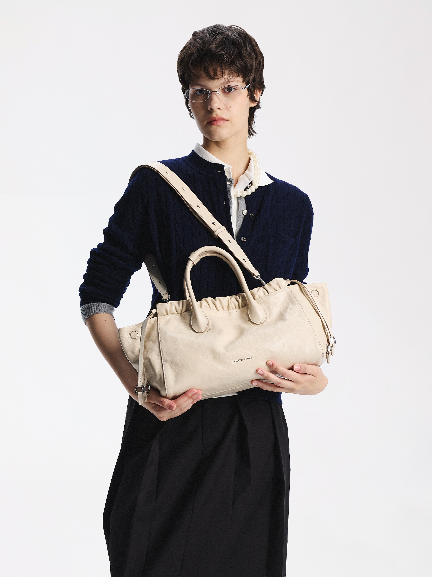 Cloud Hobo Bag - Handheld/Crossbody Large AMAZING SONG