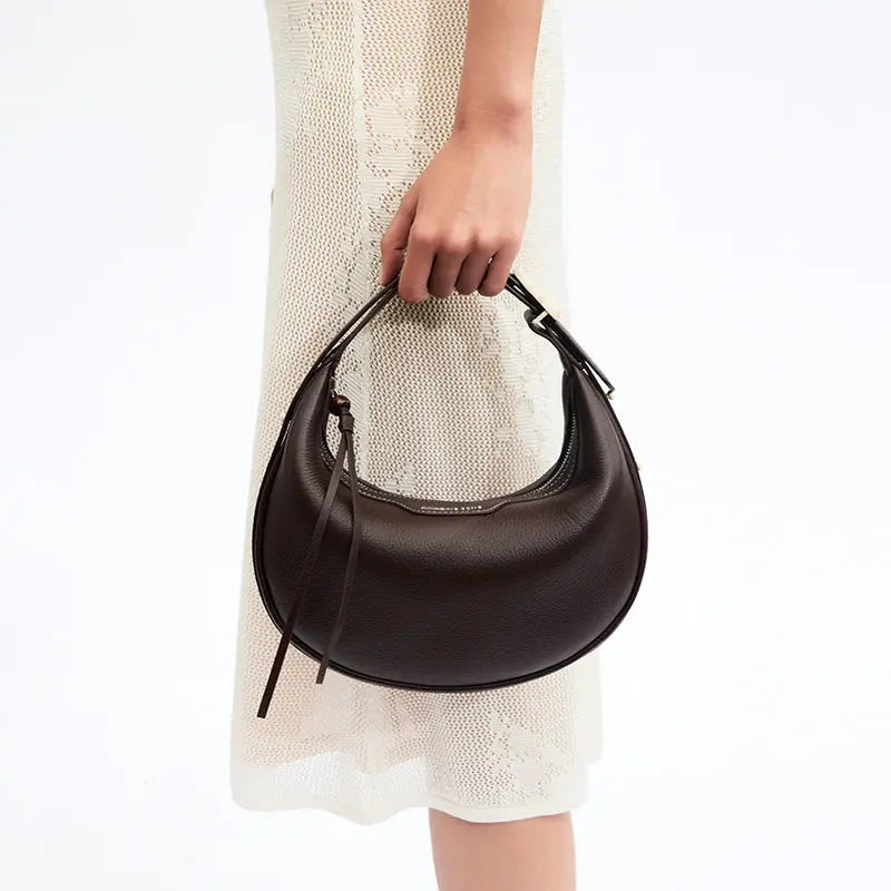 Half Moon Bag - Small - Top-Grain Leather