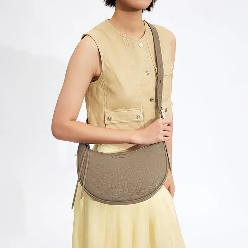 Half Moon Bag - Small - Top-Grain Leather
