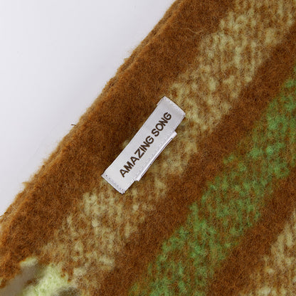 Woolen Candy Stripe Scarf