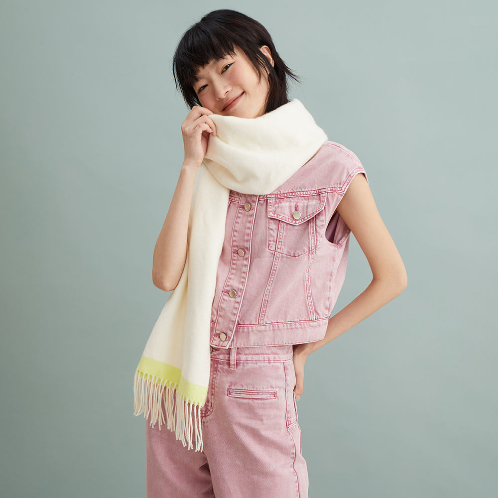 Thin Wool Scarf