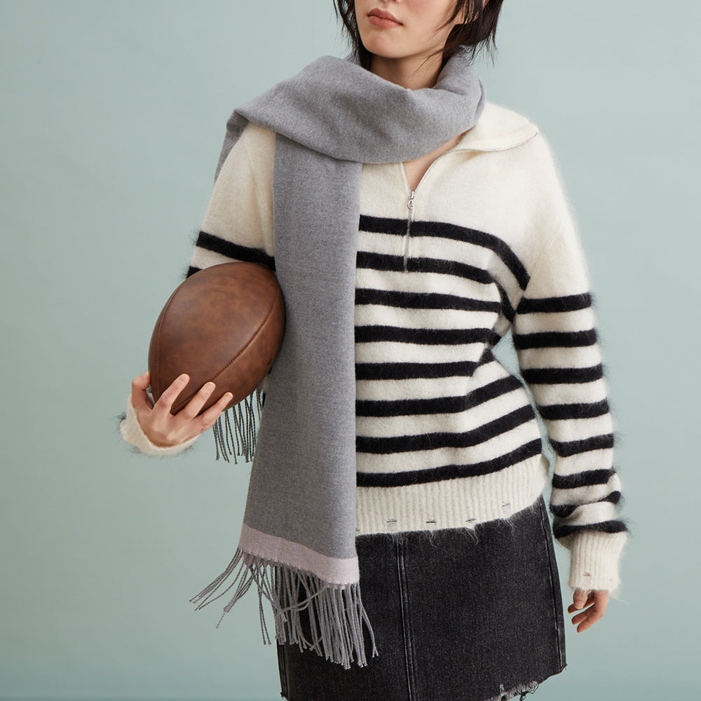 Thin Wool Scarf
