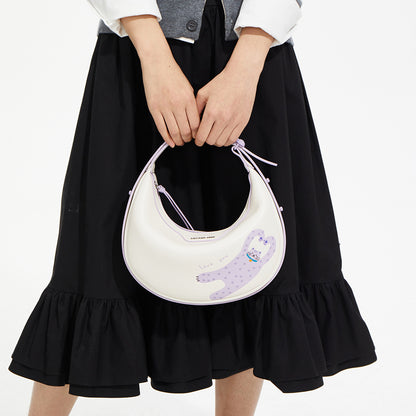 Co-Branded Half Moon Bag