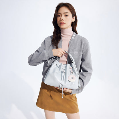 Donut Drawstring Bucket Bag