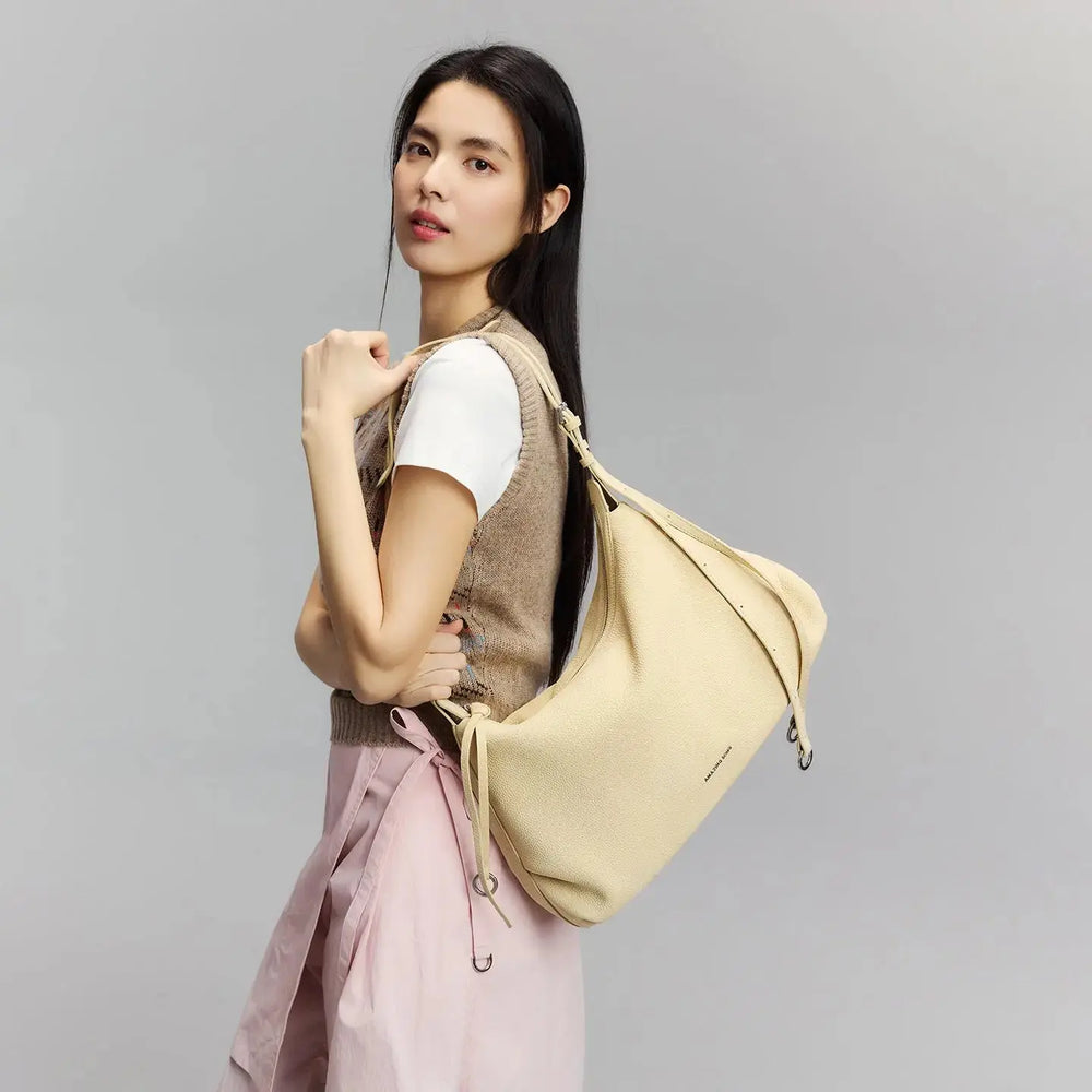 Donut Hobo Top-Grain Cowhide – Large bag - Amazing Song