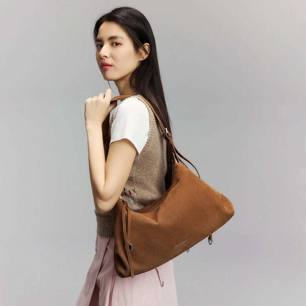 Donut Hobo Top-Grain Cowhide – Large bag - Amazing Song