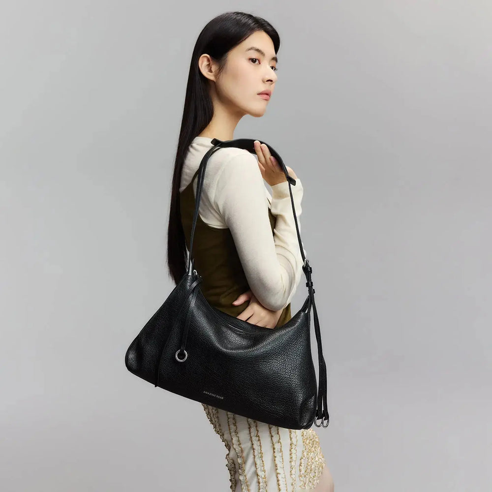 Donut Hobo Top-Grain Cowhide – Large bag - Amazing Song