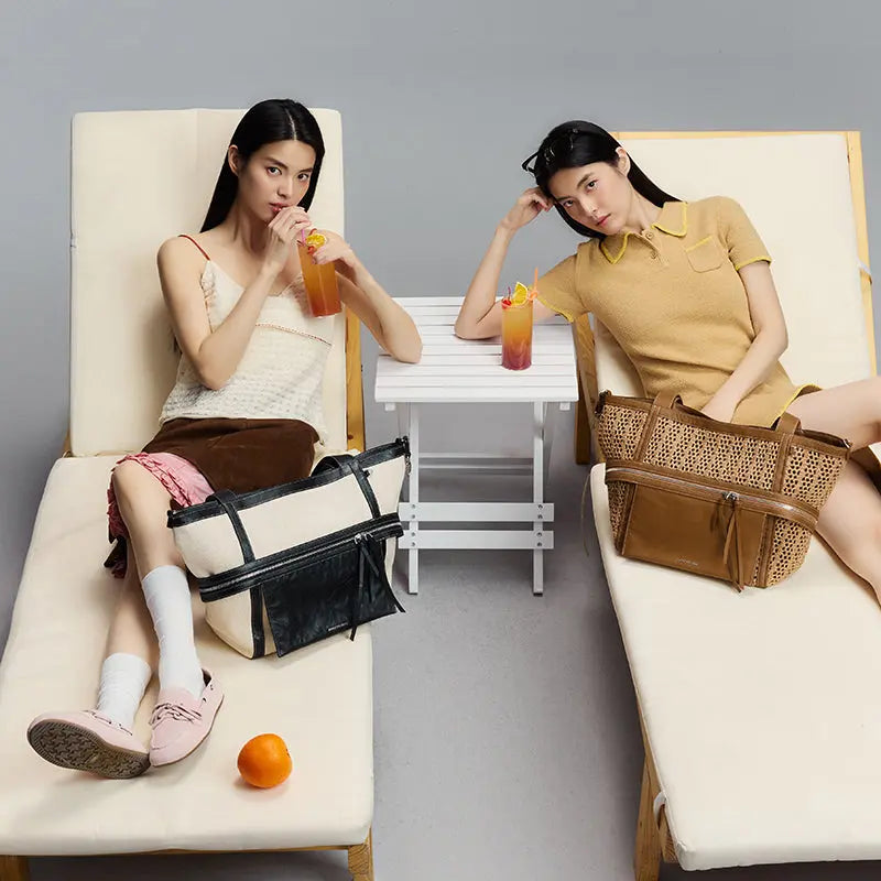 Cheese Roll Tote Bag - Woven Family