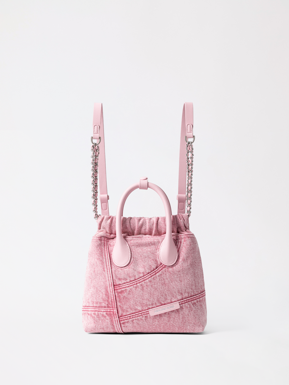 Denim Hobo Backpack - Small AMAZING SONG