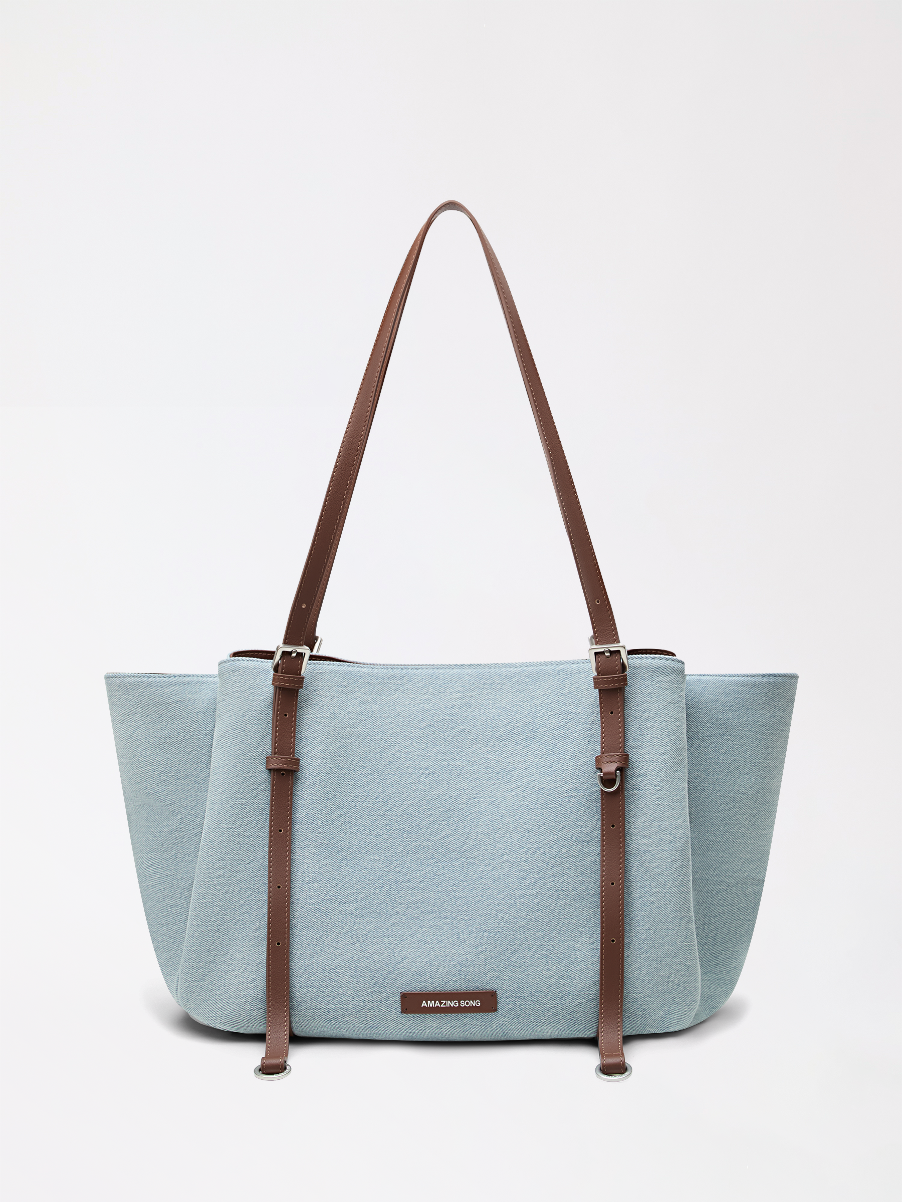 Donut Tote Bag - Denim/Canvas AMAZING SONG