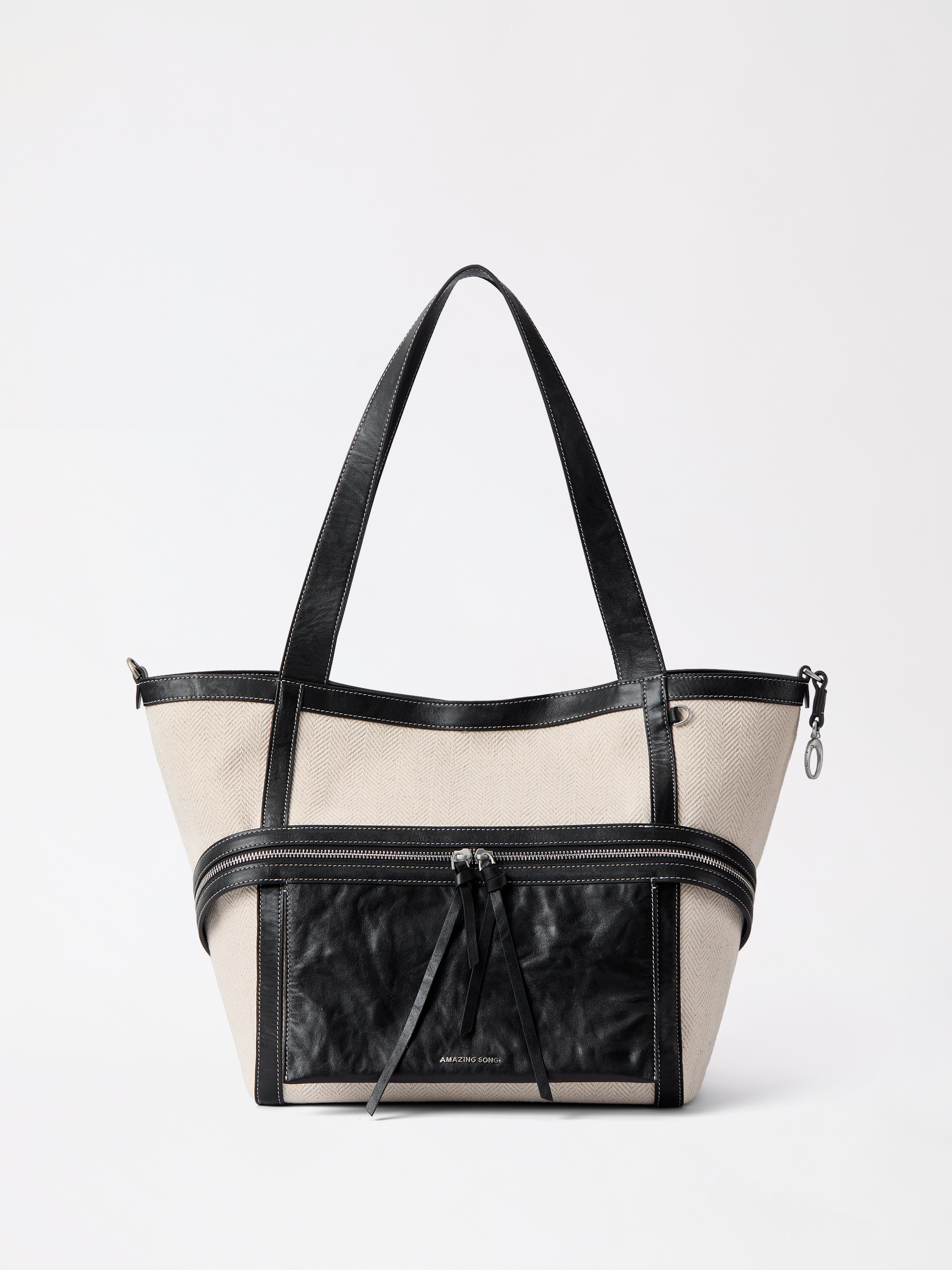 Cheese Roll Tote Bag - Woven Family AMAZING SONG