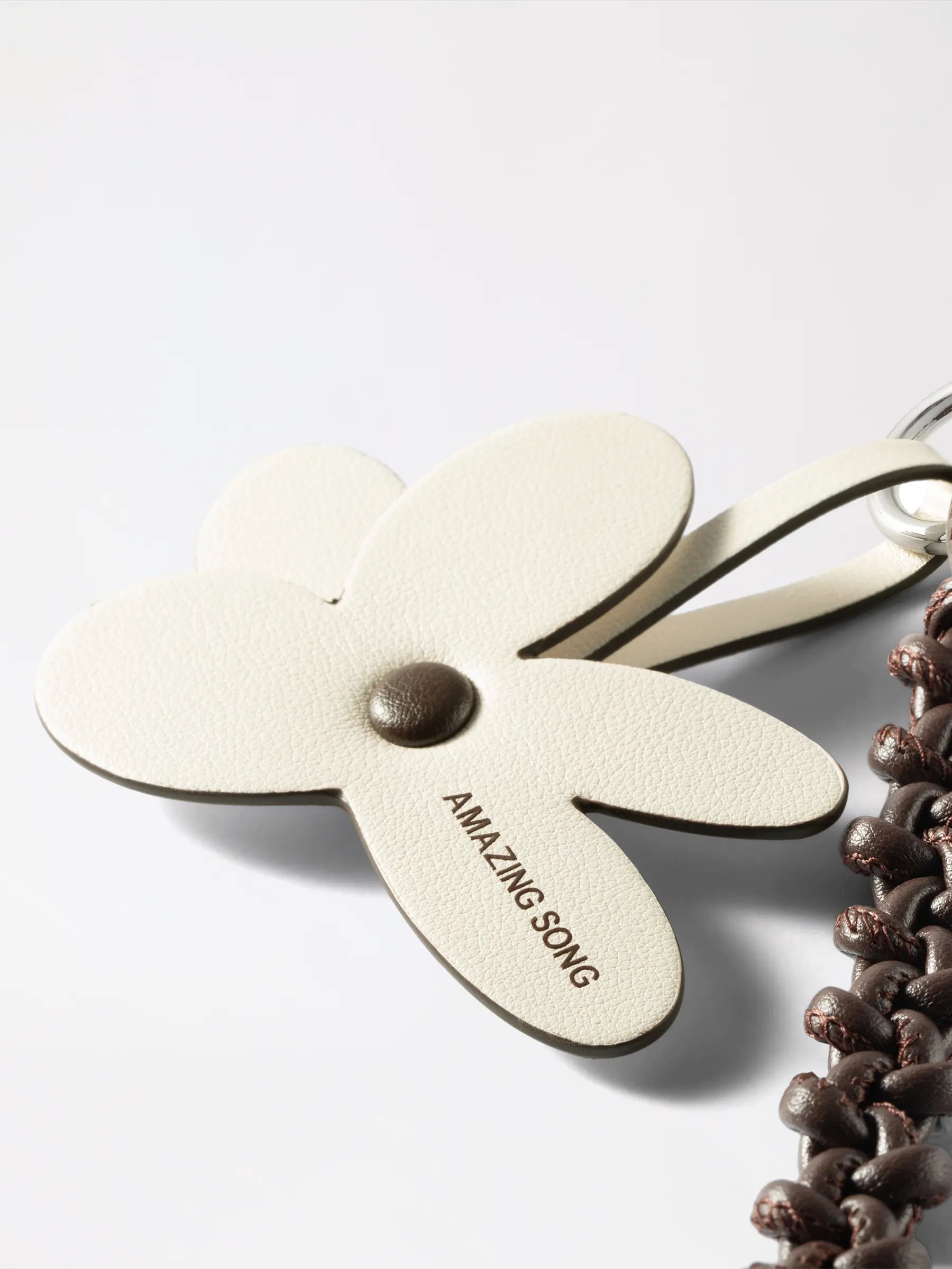 Knot-tied Flower Charm