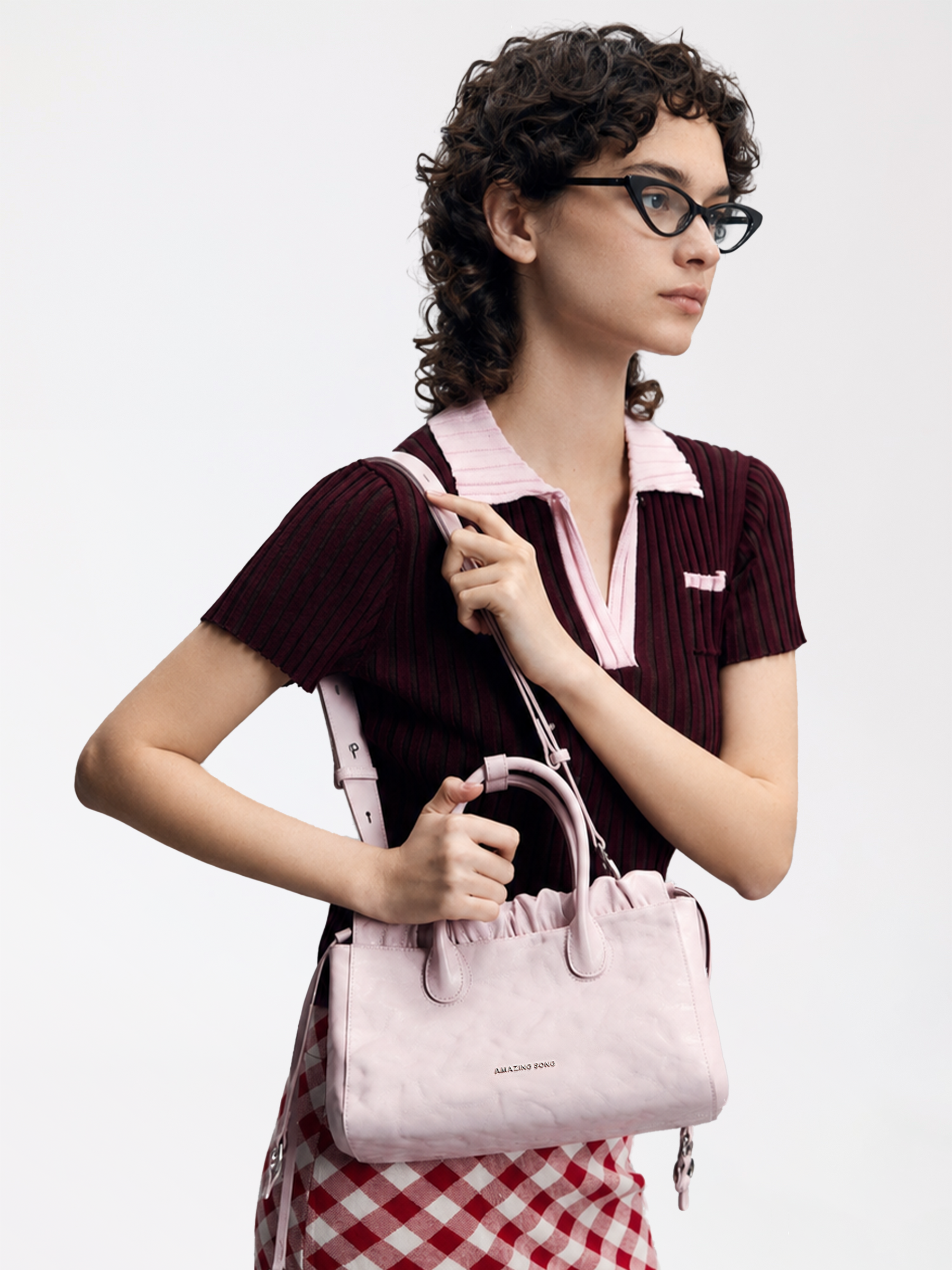 Cloud Hobo Bag - Handheld Crossbody Small AMAZING SONG