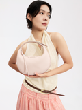 Half Moon Bag - Small - Top-Grain Leather AMAZING SONG