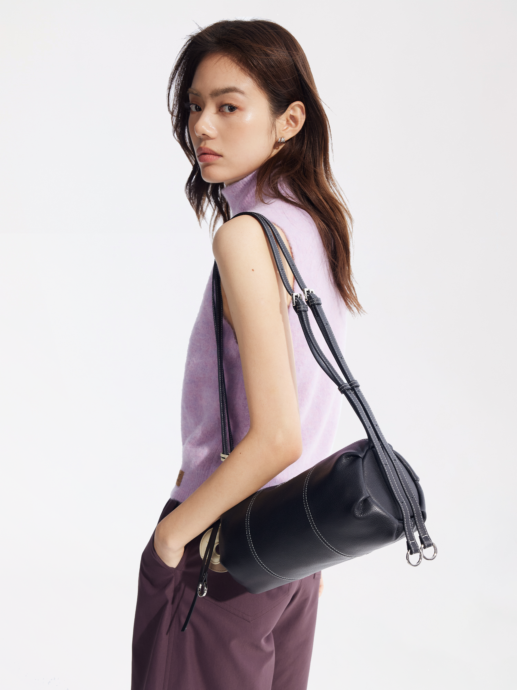Donut Pen Holder Bag – Top-Grain Leather AMAZING SONG