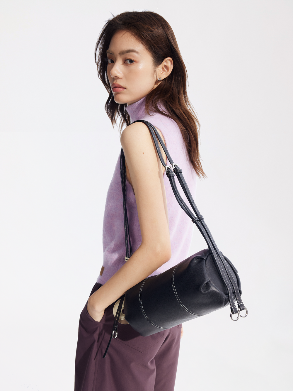 Donut Pen Holder Bag – Top-Grain Leather AMAZING SONG
