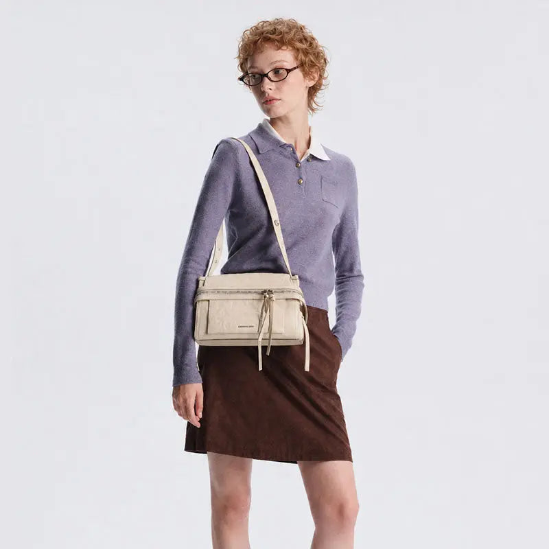 Cheese Roll Briefcase Bag - Small