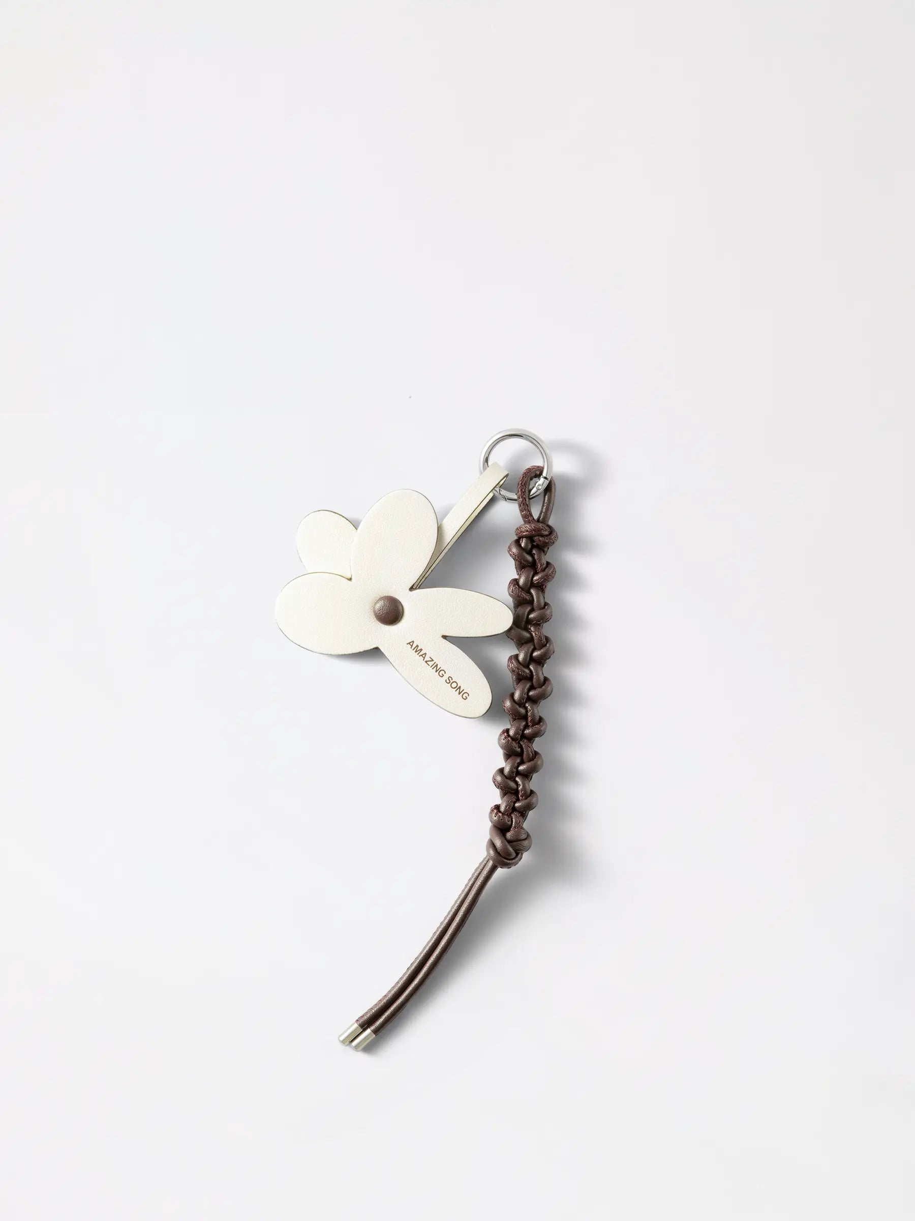 Knot-tied Flower Charm