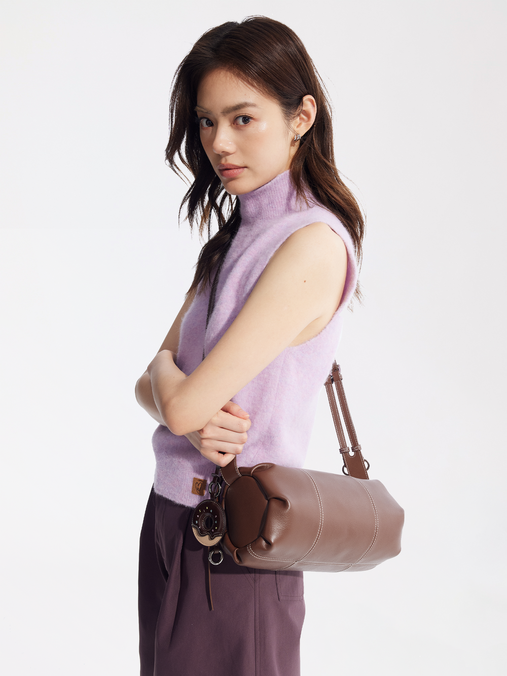 Donut Pen Holder Bag – Top-Grain Leather AMAZING SONG