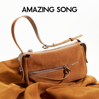 Liqueur Mahjong Bag-Suede