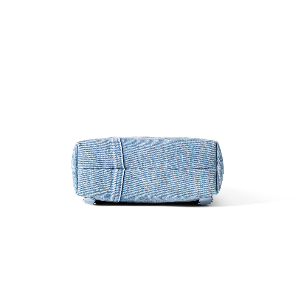 Denim Hobo Backpack - Mini