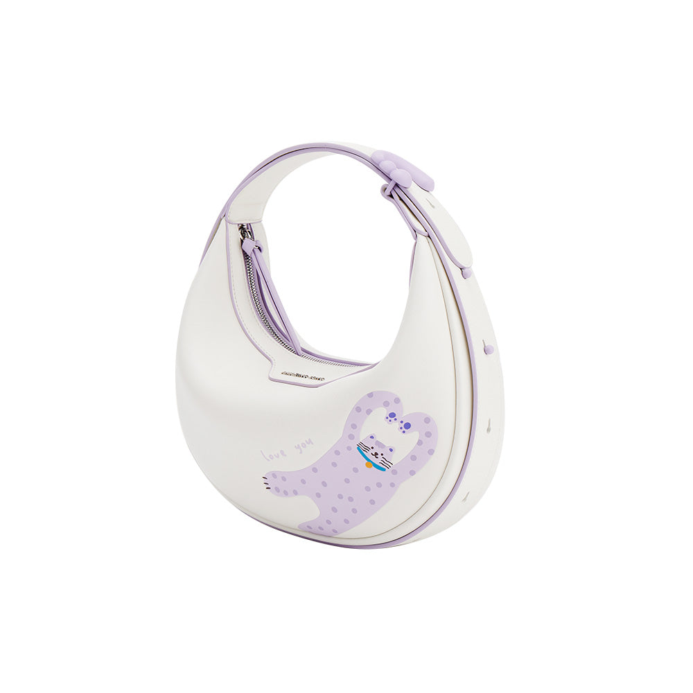 Co-Branded Half Moon Bag