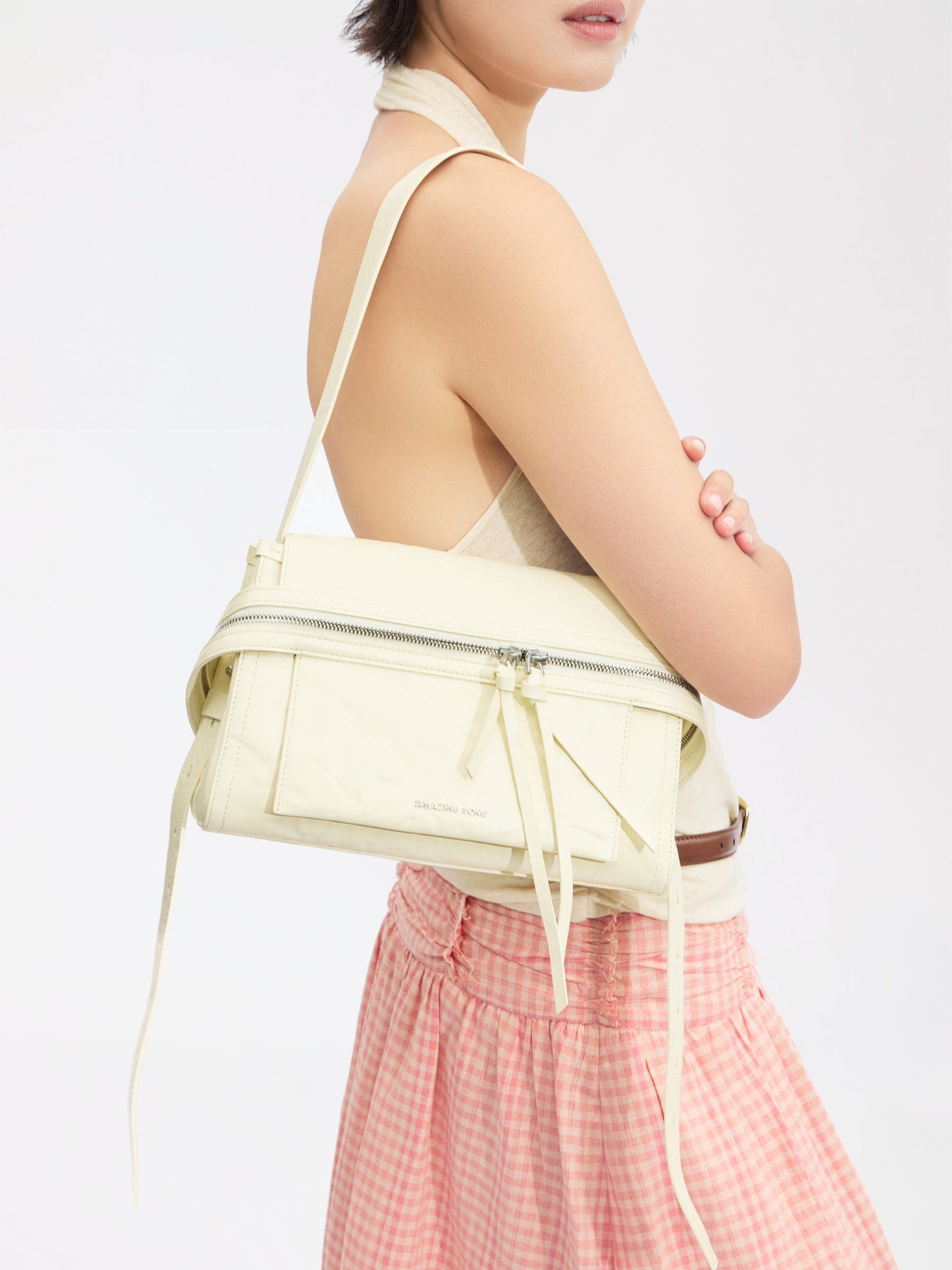 Cheese Roll Briefcase Bag - Small AMAZING SONG