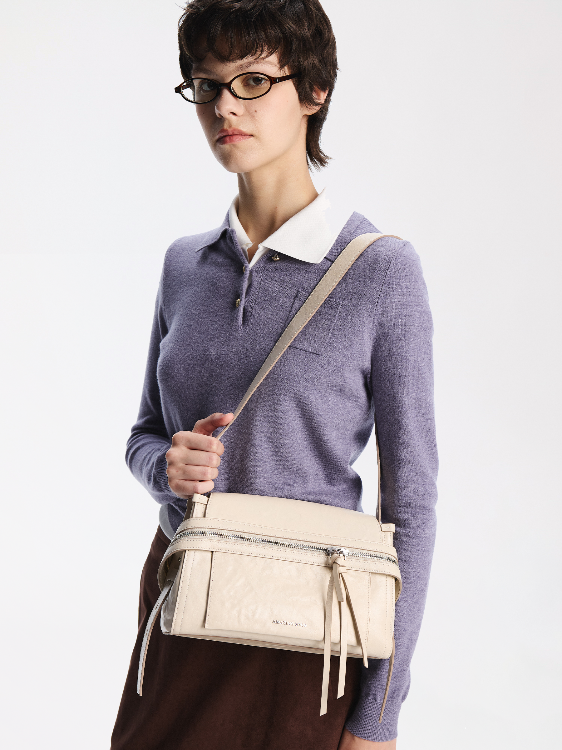 Cheese Roll Briefcase Bag - Small AMAZING SONG