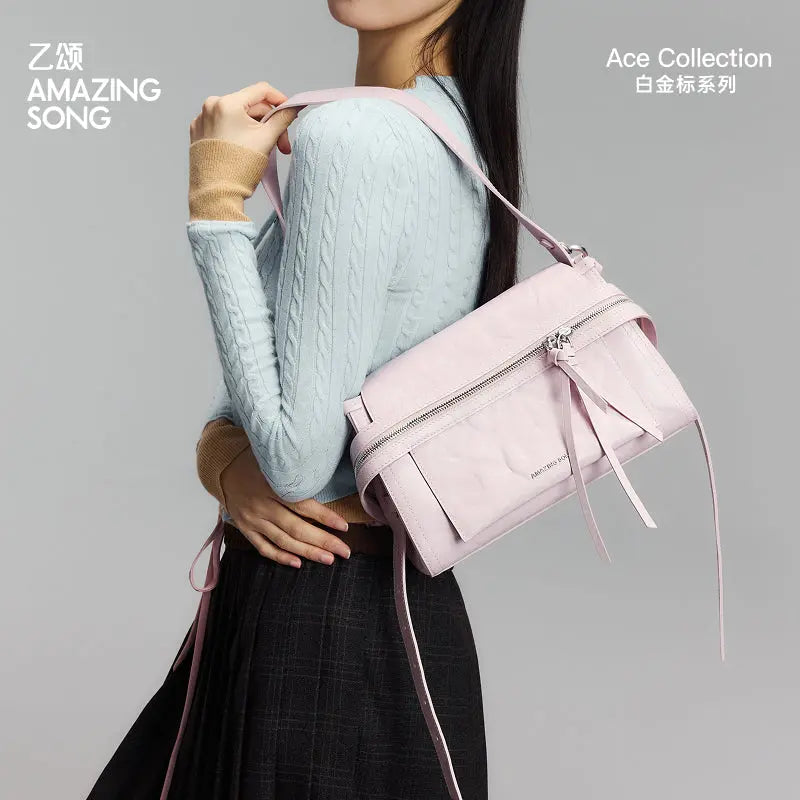 Cheese Roll Briefcase Bag - Small