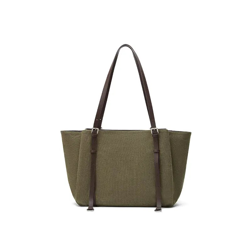 Donut Tote Bag - Denim/Canvas