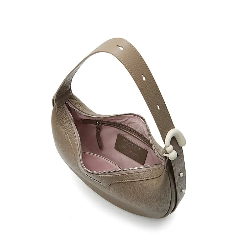 Half Moon Bag - Small - Top-Grain Leather