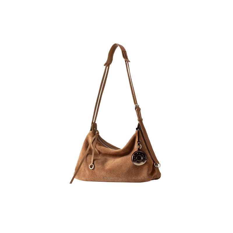 Donut Hobo Bag - Suede - Large AMAZING SONG