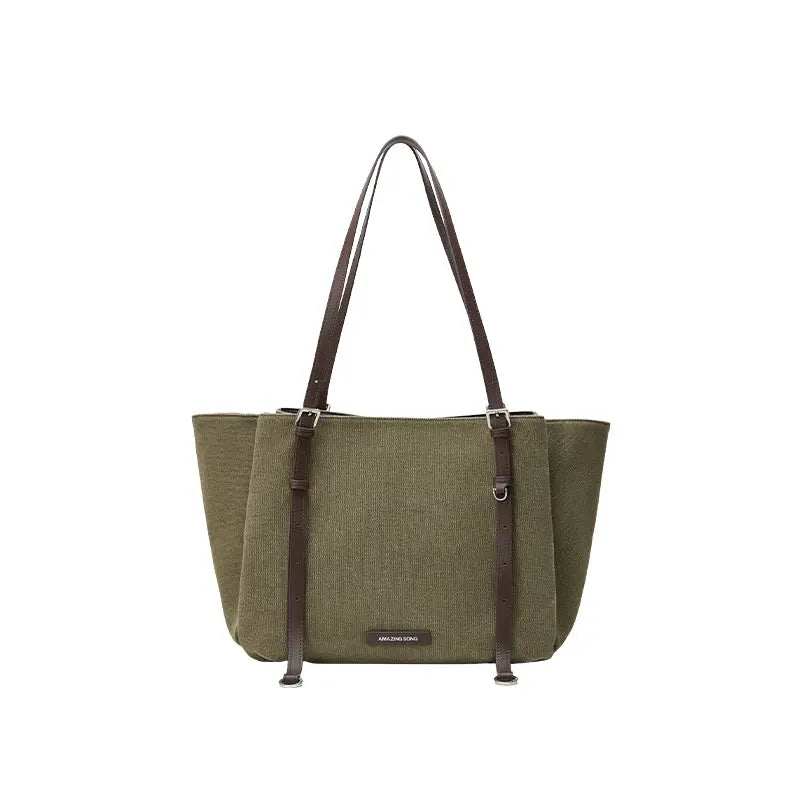 Donut Tote Bag - Denim/Canvas