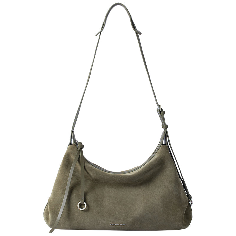 Donut Hobo Bag - Suede