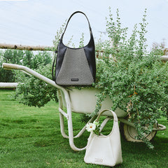 Flat Bucket Bag - Large