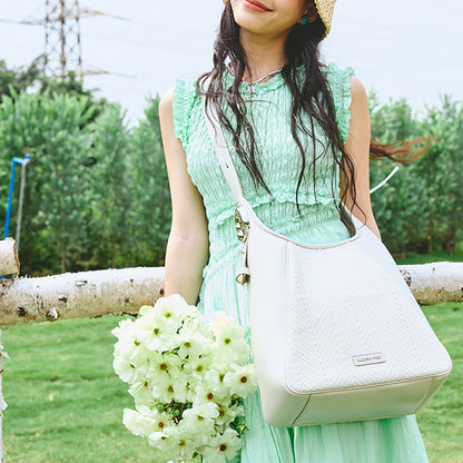 Flat Bucket Bag - Large