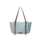 Donut Tote Bag - Denim/Canvas