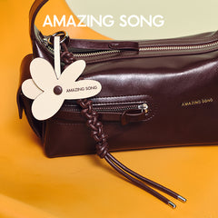 Knot-tied Flower Pendant