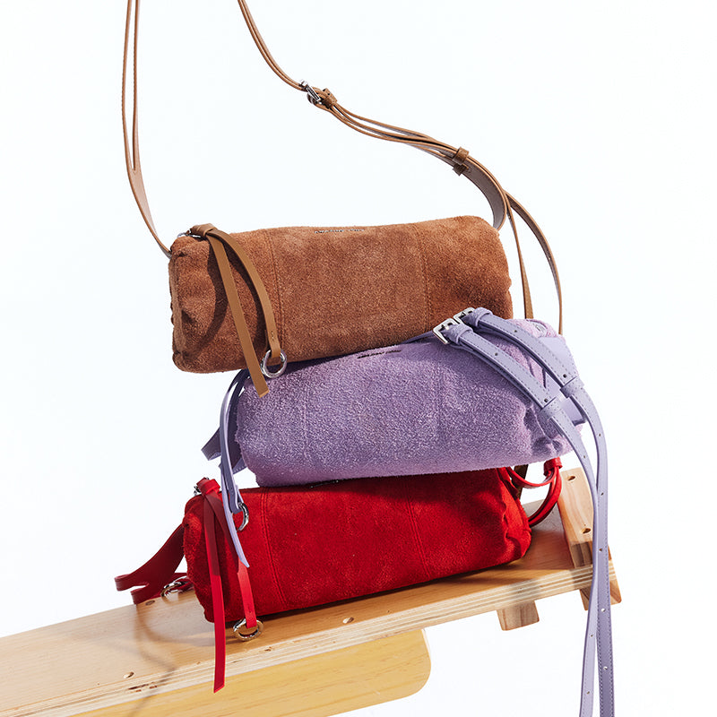 Donut Pen Holder Bag - Suede