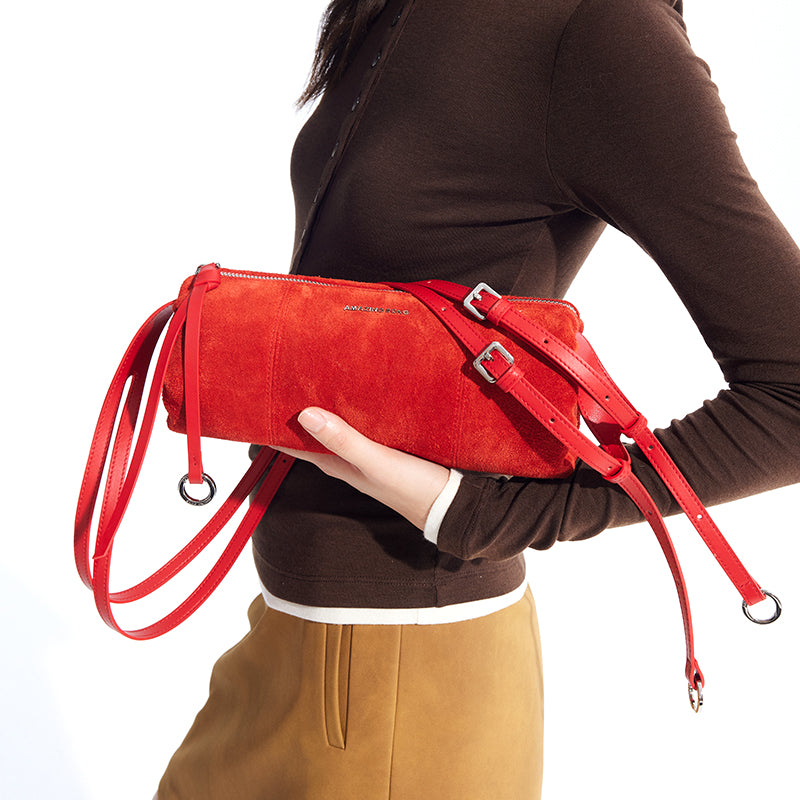 Donut Pen Holder Bag - Suede